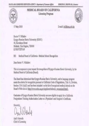 buy degree from the Kyrgyz Russian Slavic University