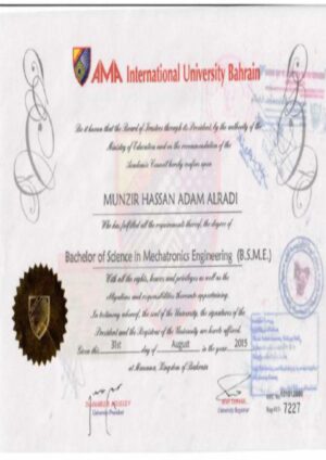 Buy Degree From the University of Bahrain
