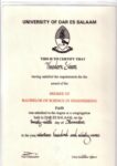 Buy Degree From the University of Dar es Salaam
