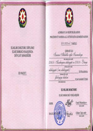 Buy Degree From the Xezer Universiteti