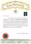 Buy college degree from The Anna University