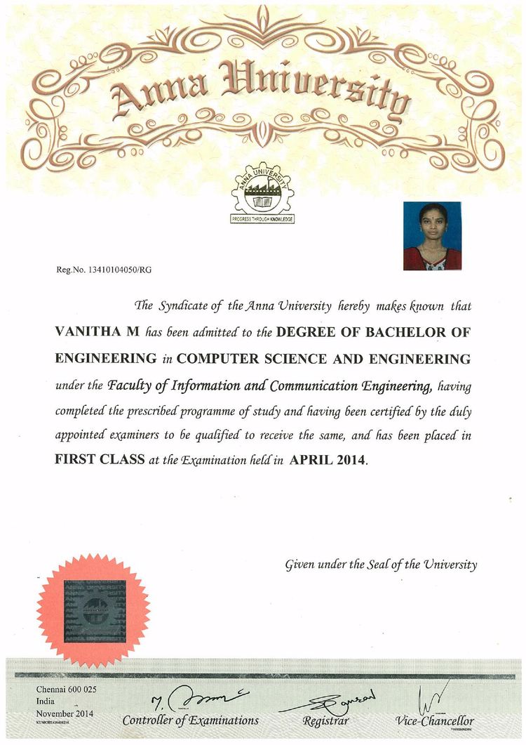 Buy college degree from The Anna University