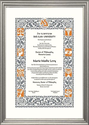 Buy college degree from the Bar-Ilan University