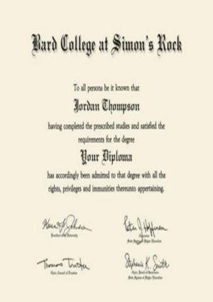 Buy college degree from The Bard College