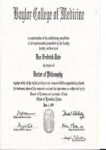 Buy college degree from The Baylor College of Medicine