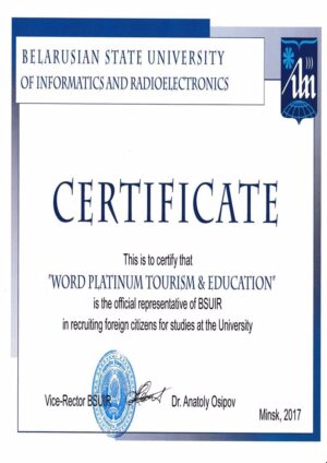 Buy college degree from the Belarusian State University