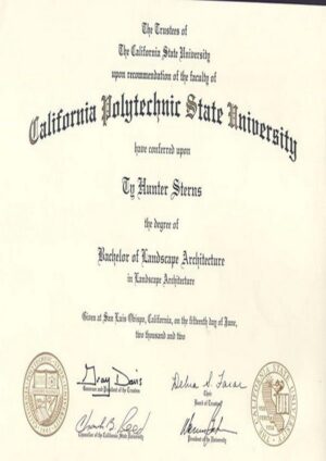 Buy college degree from The California Polytechnic State University, San Luis Obispo