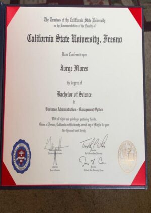 Buy college degree from The California State University, Fresno