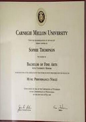 Buy college degree from The Carnegie Mellon University