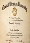 Buy college degree from The Central Michigan University