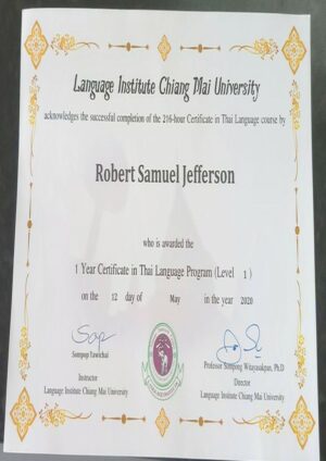 Buy college degree from the Chiang Mai University