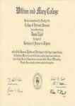 Buy college degree from The College of William & Mary