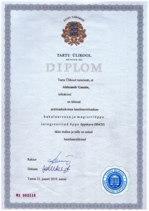 Buy college degree from The Eesti Kunstiakadeemia