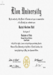 Buy college degree from The Elon University