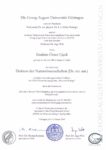 Buy college degree from the Georg-August-Universität Göttingen