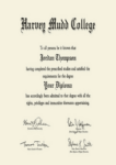 Buy college degree from The Harvey Mudd College