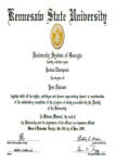 Buy college degree from The Kennesaw State University