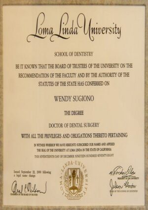 Buy college degree from The Loma Linda University