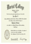 Buy college degree from The Marist College
