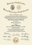 Buy college degree from The Medical University of South Carolina