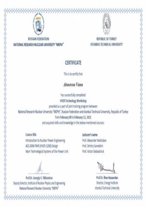 Buy college degree from the National Research Nuclear University MEPI