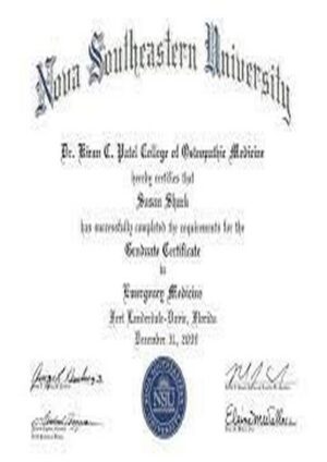 Buy college degree from The Nova Southeastern University