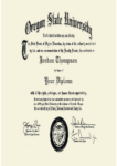 Buy college degree from The Oregon State University