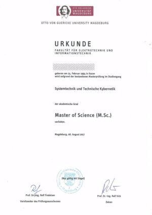 Buy college degree from the Otto-von-Guericke-Universität Magdeburg