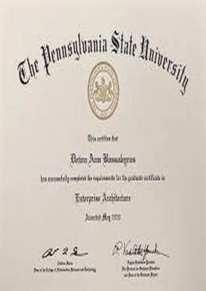 Buy college degree from The  Penn State University