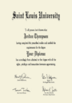 Buy college degree from The Saint Louis University