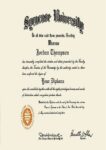 Buy college degree from The Syracuse University