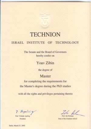 Buy college degree from the Technion - Israel Institute of Technology