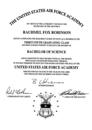 Buy college degree from The United States Air Force Academy