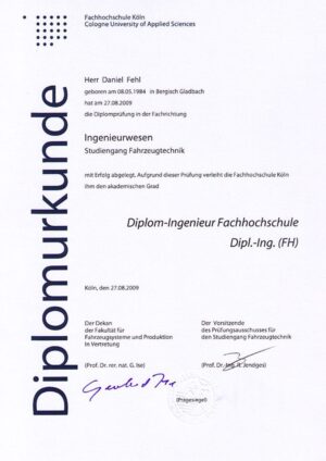 Buy college degree from the Universität zu Köln