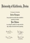 Buy college degree from The University of California, Irvine