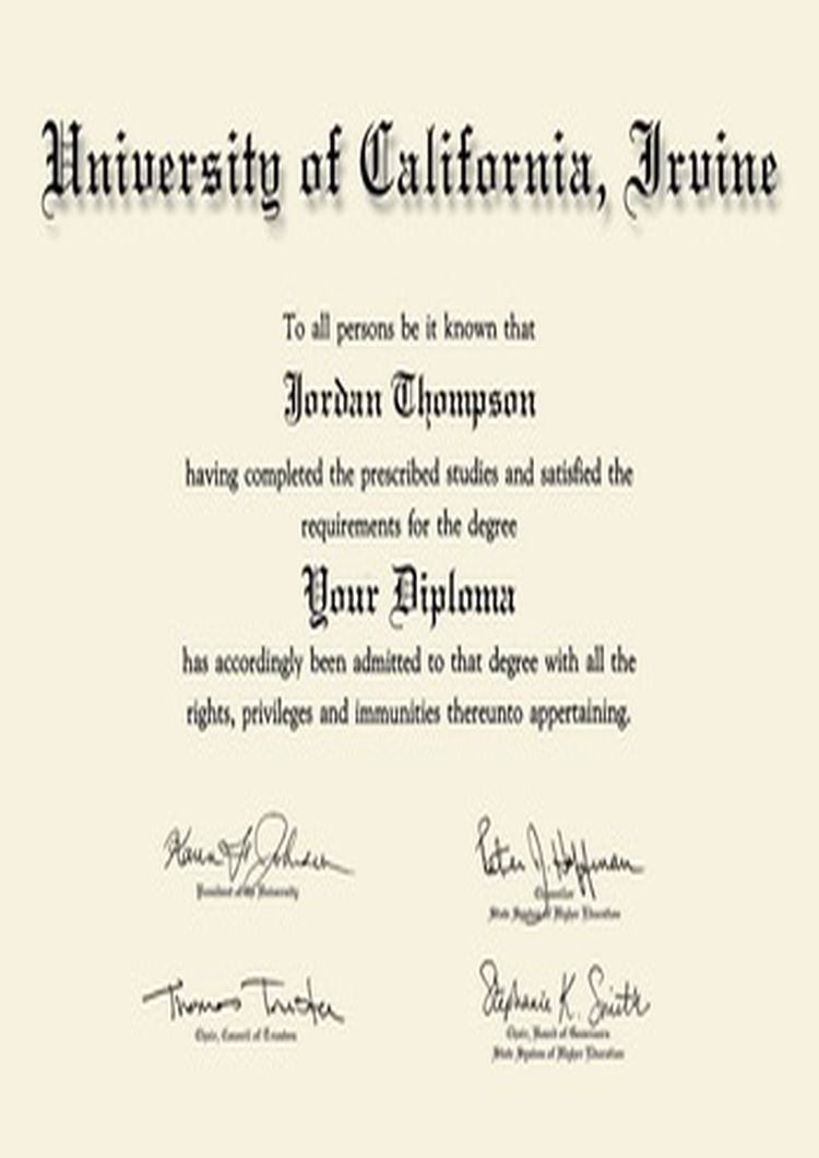 Buy college degree from The University of California, Irvine
