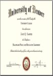 Buy college degree from The University of Denver