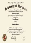 Buy college degree from The University of Maryland