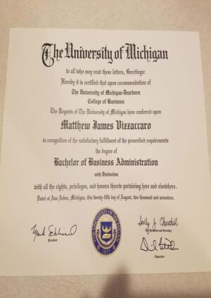 Buy college degree from The University of Michigan-Dearborn