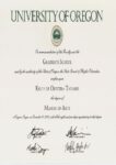 Buy college degree from The University of Oregon