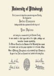 Buy college degree from The University of Pittsburgh