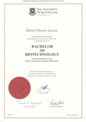 Buy college degree from The University of Queensland