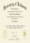 Buy college degree from The University of Richmond
