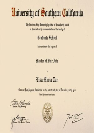 Buy college degree from The University of Southern California