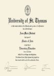 Buy college degree from The University of St. Thomas