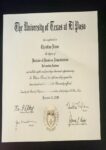 Buy college degree from The University of Texas at El Paso
