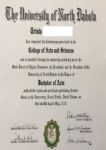 Buy college degree from The University of University of North Dakota