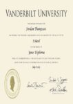 Buy college degree from The Vanderbilt University