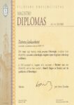 Buy college degree from The Vilniaus Universitetas
