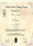 Buy college degree from The National Institute of Technology, Warangal